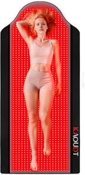 72"X33.3" Medical-Grade TPU Red Light Therapy Mat for Full Body Pain Relief, FSA&HSA Eligible Infrared Light Therapy Blanket for Home Use