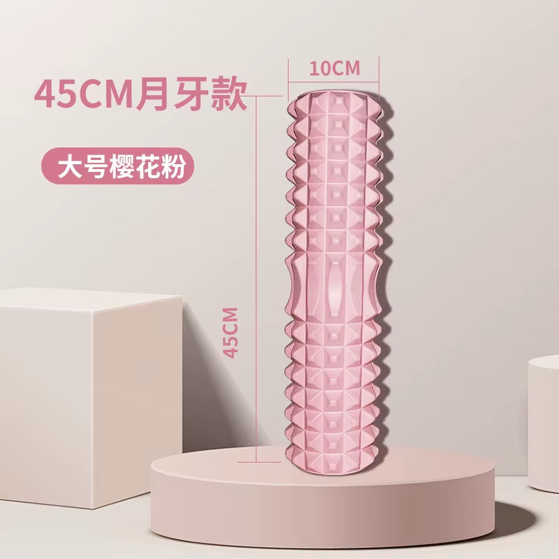 Yoga Foam Roller Muscle Massage Block Pilates Tools Yoga Column Fitness Foam Roller Set Gym Yoga Brick Exercise Equipment