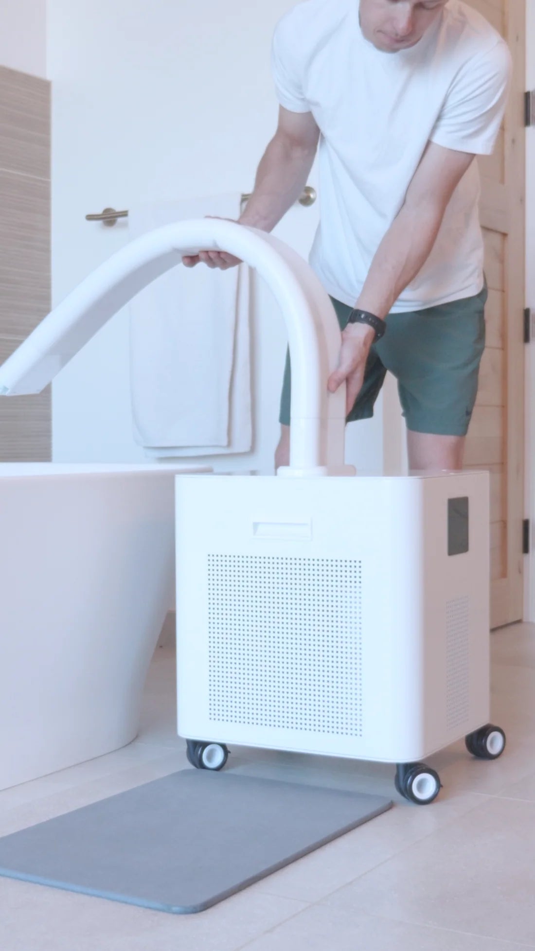HomePlunge H3 — 1 HP Cold Plunge Water Chiller for Bathtubs