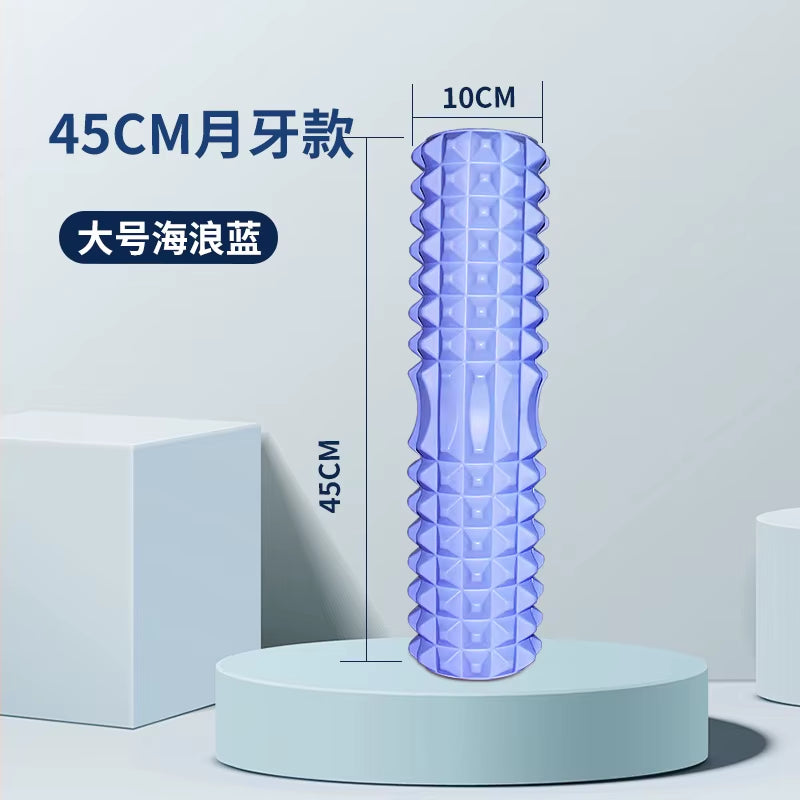Yoga Foam Roller Muscle Massage Block Pilates Tools Yoga Column Fitness Foam Roller Set Gym Yoga Brick Exercise Equipment
